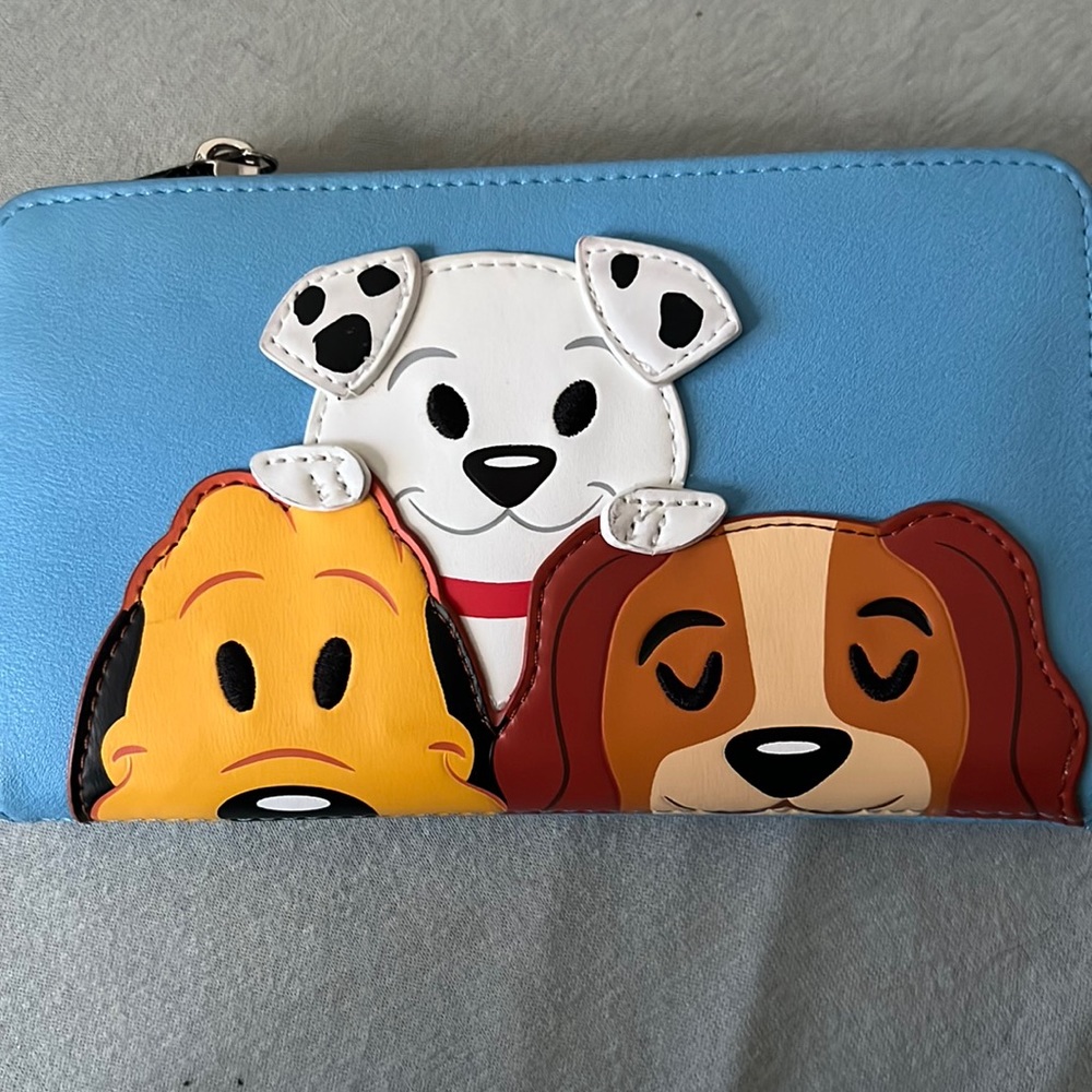 Disney dog Loungefly wallet